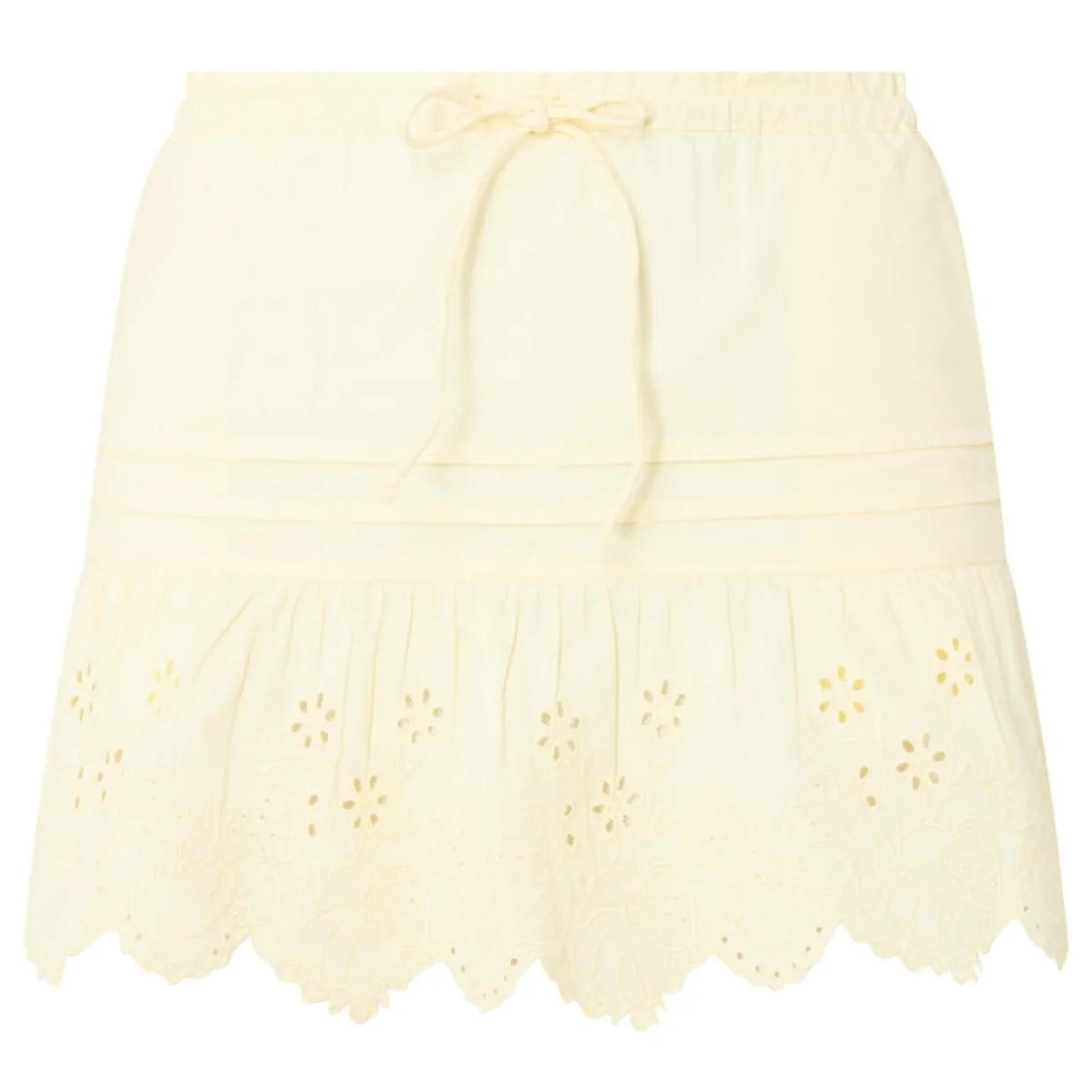 Gabriette Broderie Mini Skirt