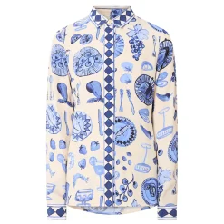New FABIENNE CHAPOT Gala Printed Blouse