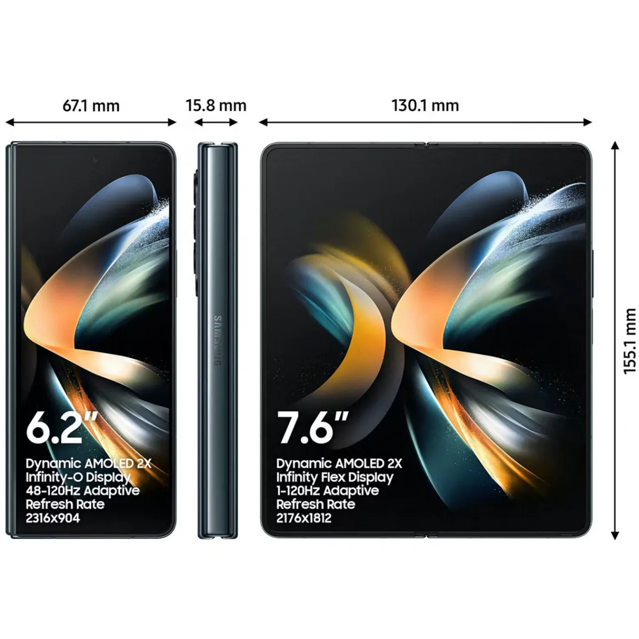 Hot SAMSUNG Galaxy Fold 4 12GB 512GB