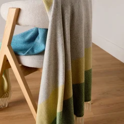 Discount FOXFORD Garavogue Striped Throw