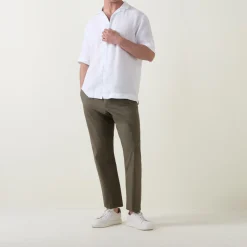 Garment-Dyed Linen Shirt