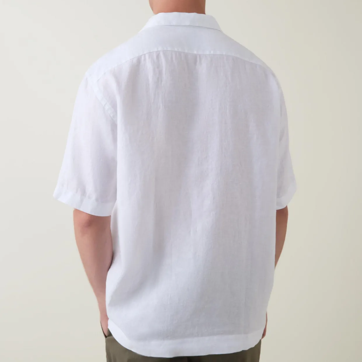 Garment-Dyed Linen Shirt