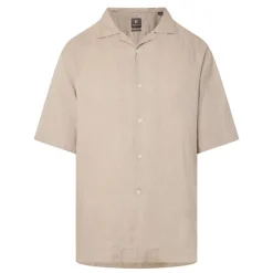 Outlet BOGGI MILANO Garment-Dyed Linen Shirt