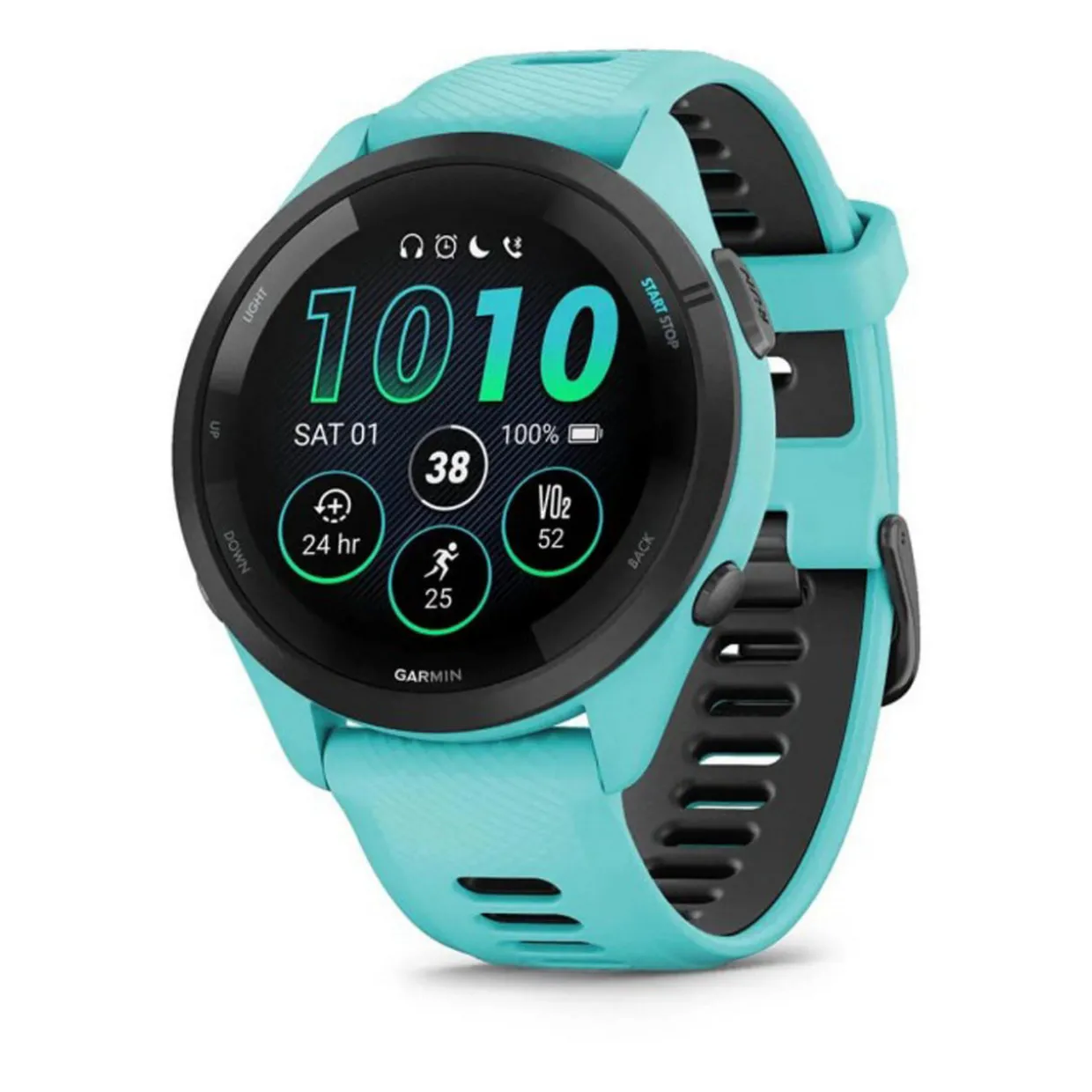 Garmin Forerunner 265 Music, Aqua