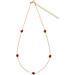 Hot JUVI DESIGNS Garnet Stepping Stone Necklace