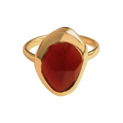 Garnet Stepping Stone Ring