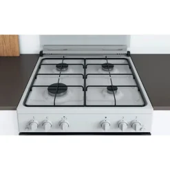 Gas freestanding double cooker: 60cm
