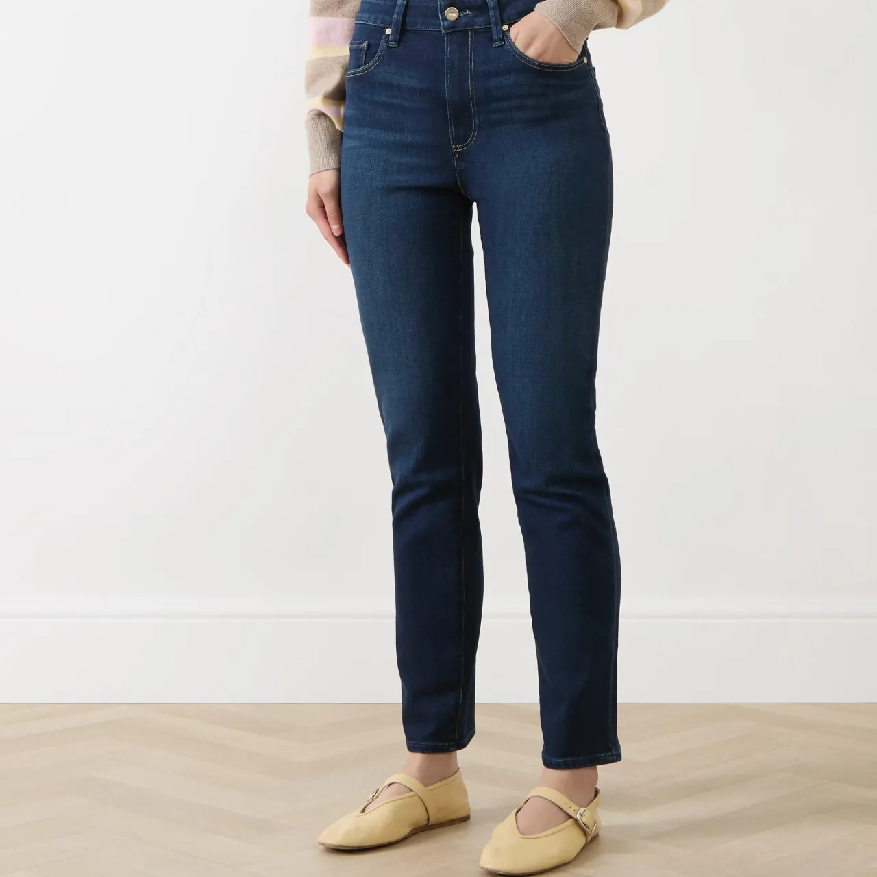 Hot PAIGE Gemma High-Waisted Skinny Jeans