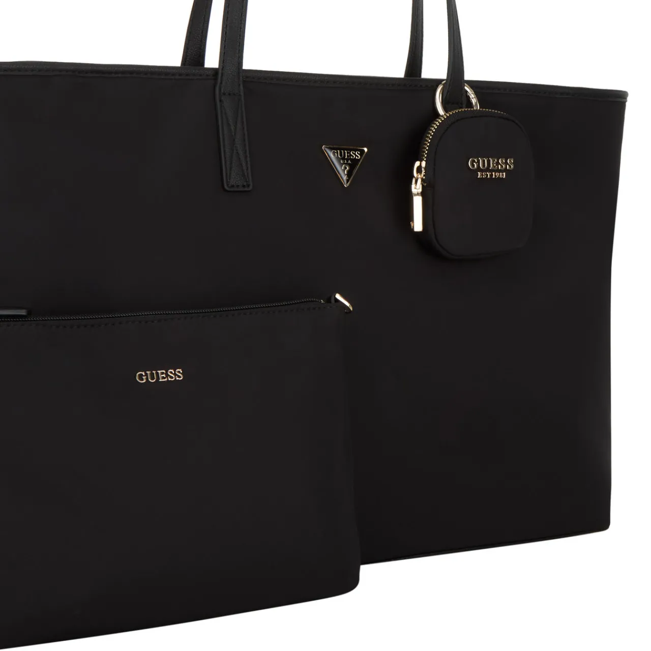 Online GUESS Gemma Large Technical Eco Tote Bag