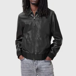 Outlet ALLSAINTS Gen Leather Jacket