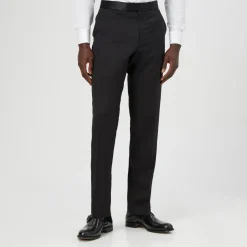 Genius Slim Fit Tuxedo Trousers