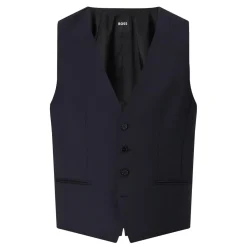 Genius Slim Fit Wool Waistcoat
