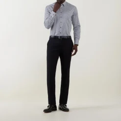 Clearance BUGATTI Geometric Diamond Print Shirt