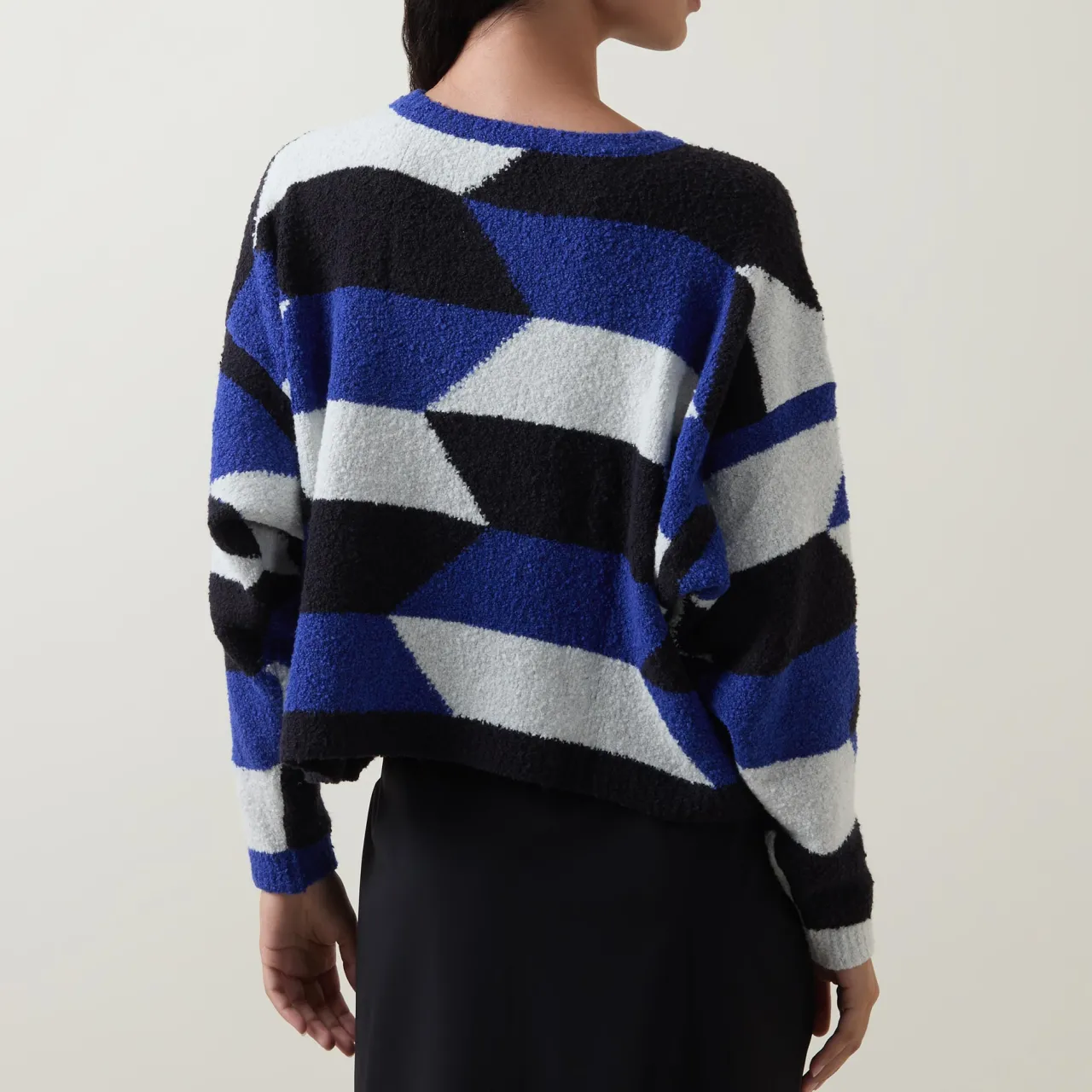 New OSKA Geometric Knitted Sweater