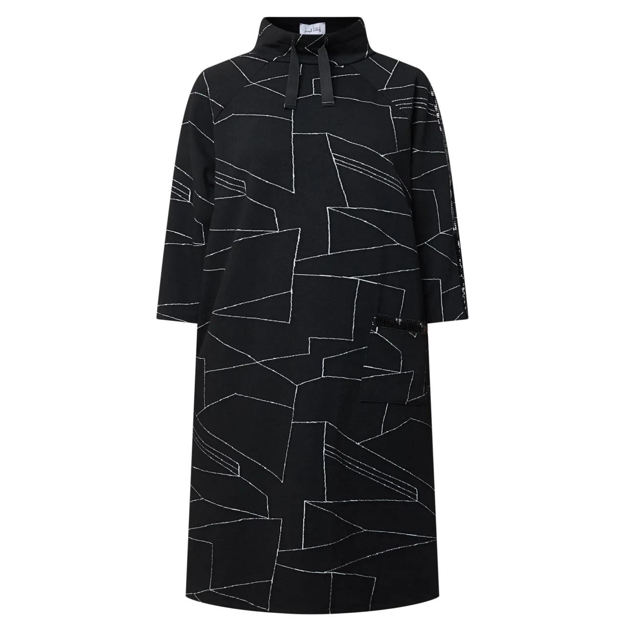 Hot JOSEPH RIBKOFF Geometric Print Dress