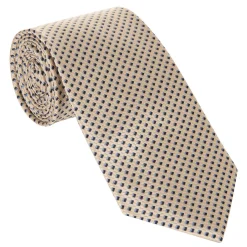 Geometric Square Silk Tie