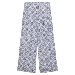 Hot MINT VELVET Geometric Tile Wide-Leg Trousers