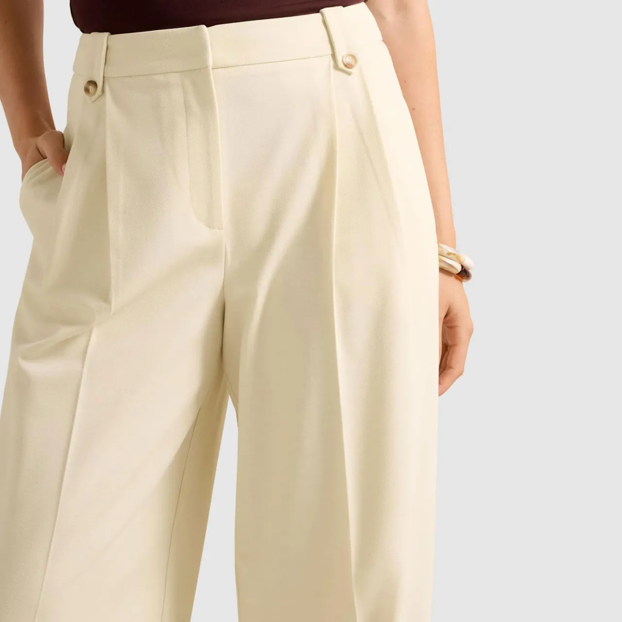 Discount FOREVER NEW Gigi Wide-Leg Trousers