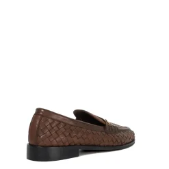 Ginello Woven Penny Loafers