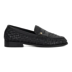 Ginello Woven Penny Loafers