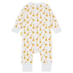 Outlet BABYBOO Giraffes Organic Cotton ZippyBoo Suit