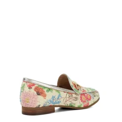 Glair Floral Snaffle Loafers