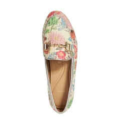 Glair Floral Snaffle Loafers