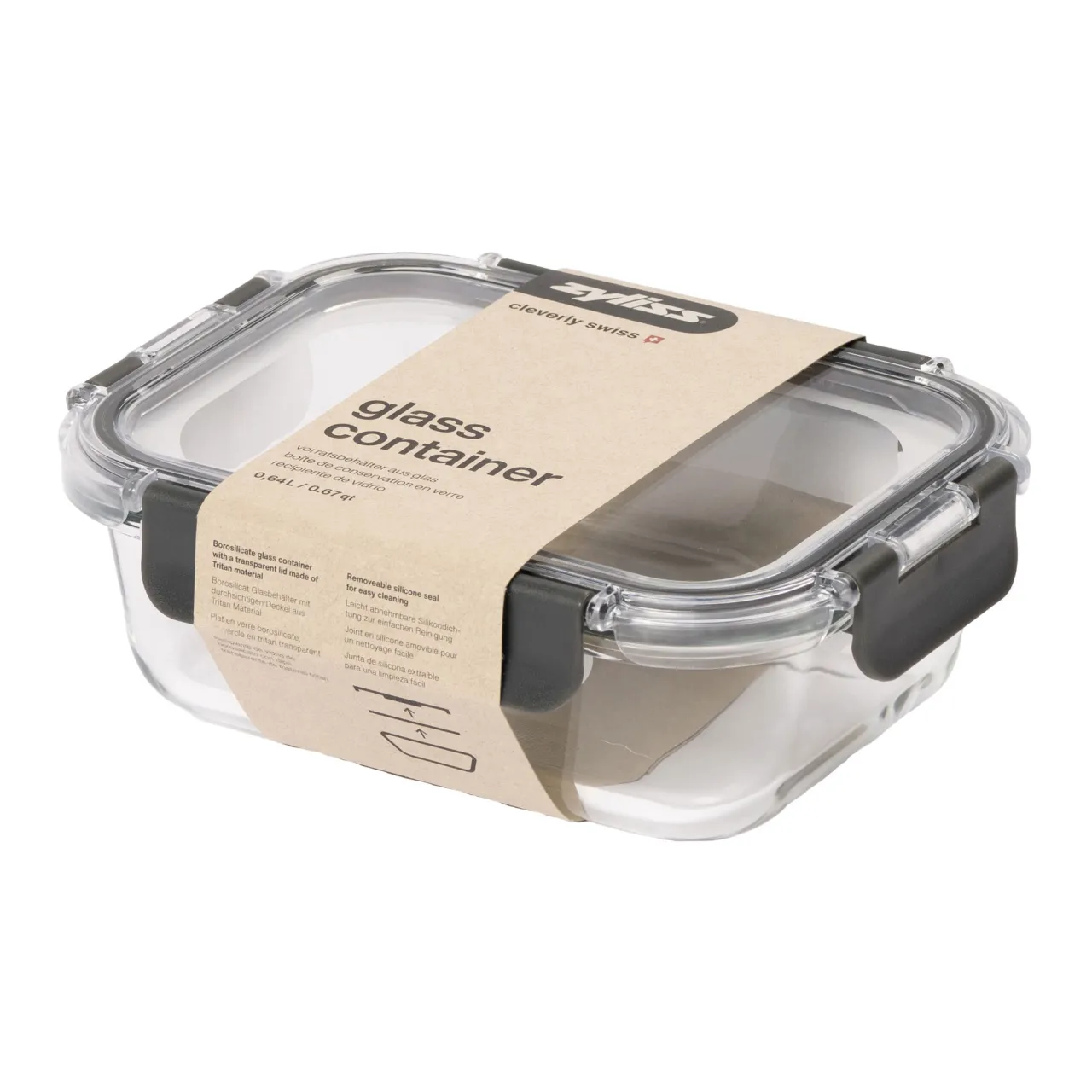 New ZYLISS Glass Container 0.64L