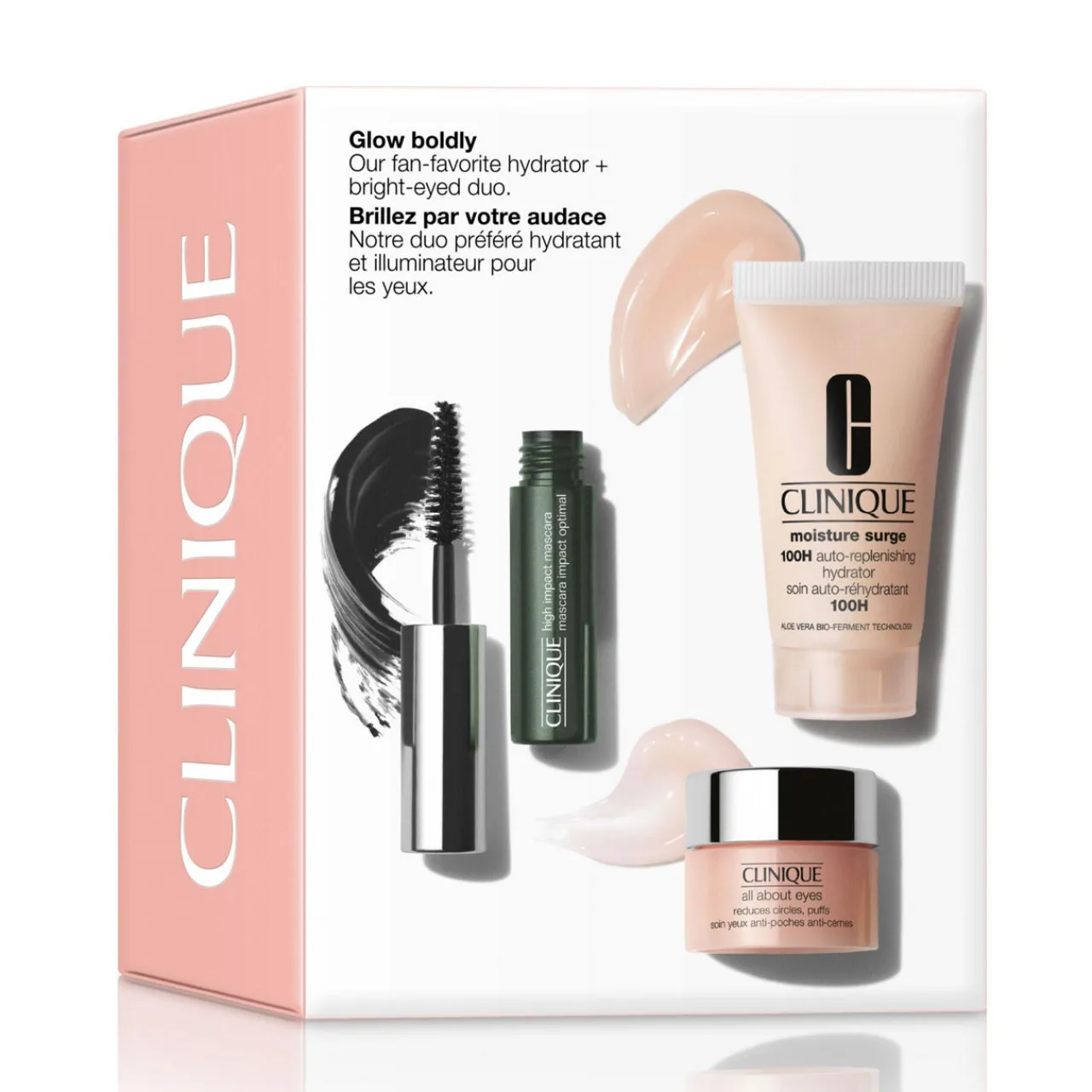 Hot CLINIQUE Glow Boldly Skincare and Makeup Gift Set