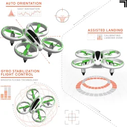 Glow-Up Mini Stunt Drone