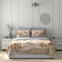 Golden Landscape Duvet Set