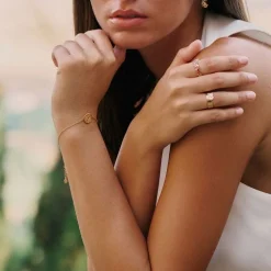 Golden My Sun, Moon & Stars Bracelet