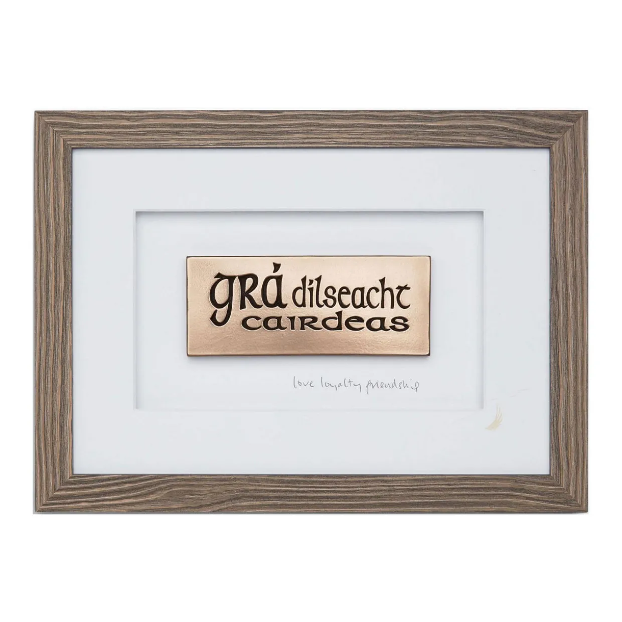 Grá Dílseacht Cairdeas Picture