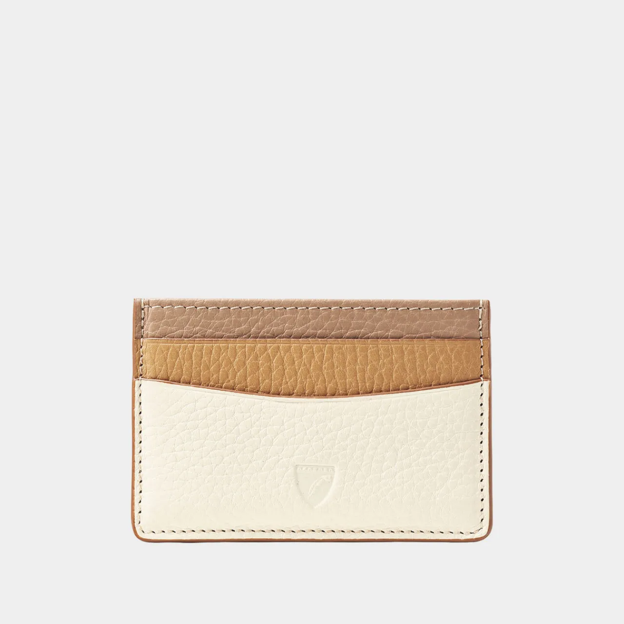 New ASPINAL OF LONDON Grained Leather Cardholder