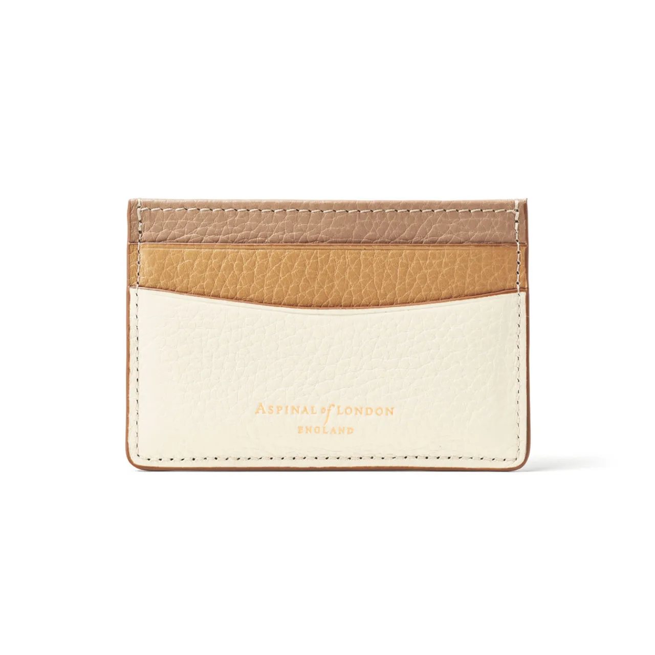 New ASPINAL OF LONDON Grained Leather Cardholder