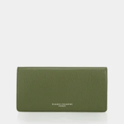Discount GIANNI CHIARINI Grained Leather Wallet