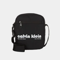 Sale CALVIN KLEIN Graphic Logo Reporter Bag