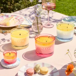 Clearance NEOM WELLBEING Great Day Three Wick Candle 420g