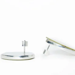 Discount JIGSAW Green Jasper Disc Earring