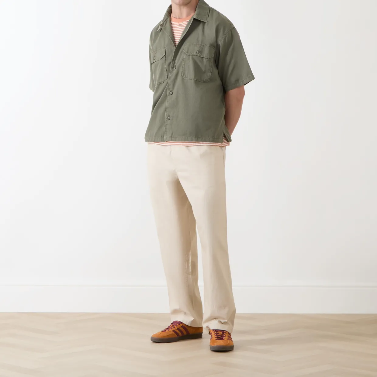 Greenport Drawstring Straight Leg Trousers