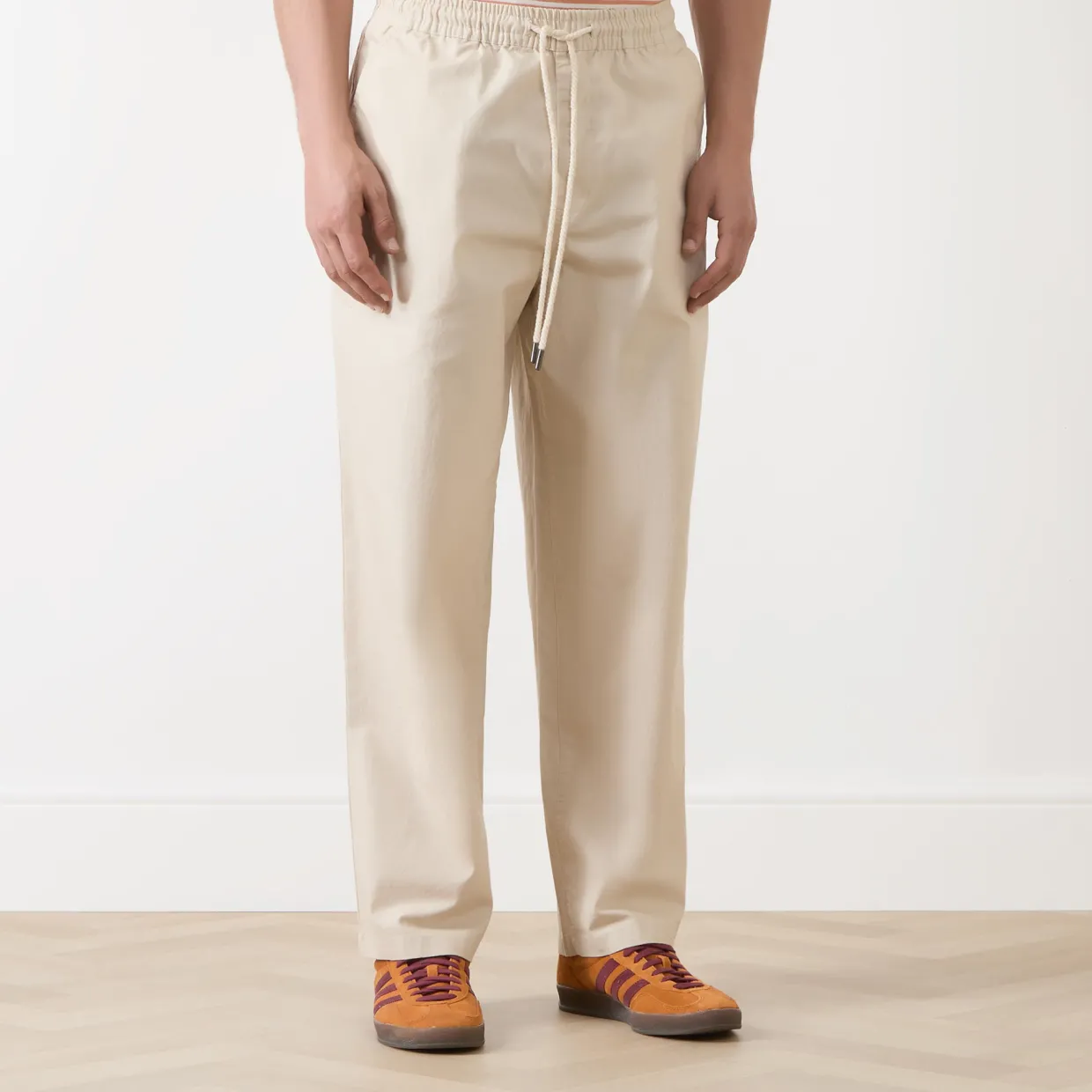 Greenport Drawstring Straight Leg Trousers