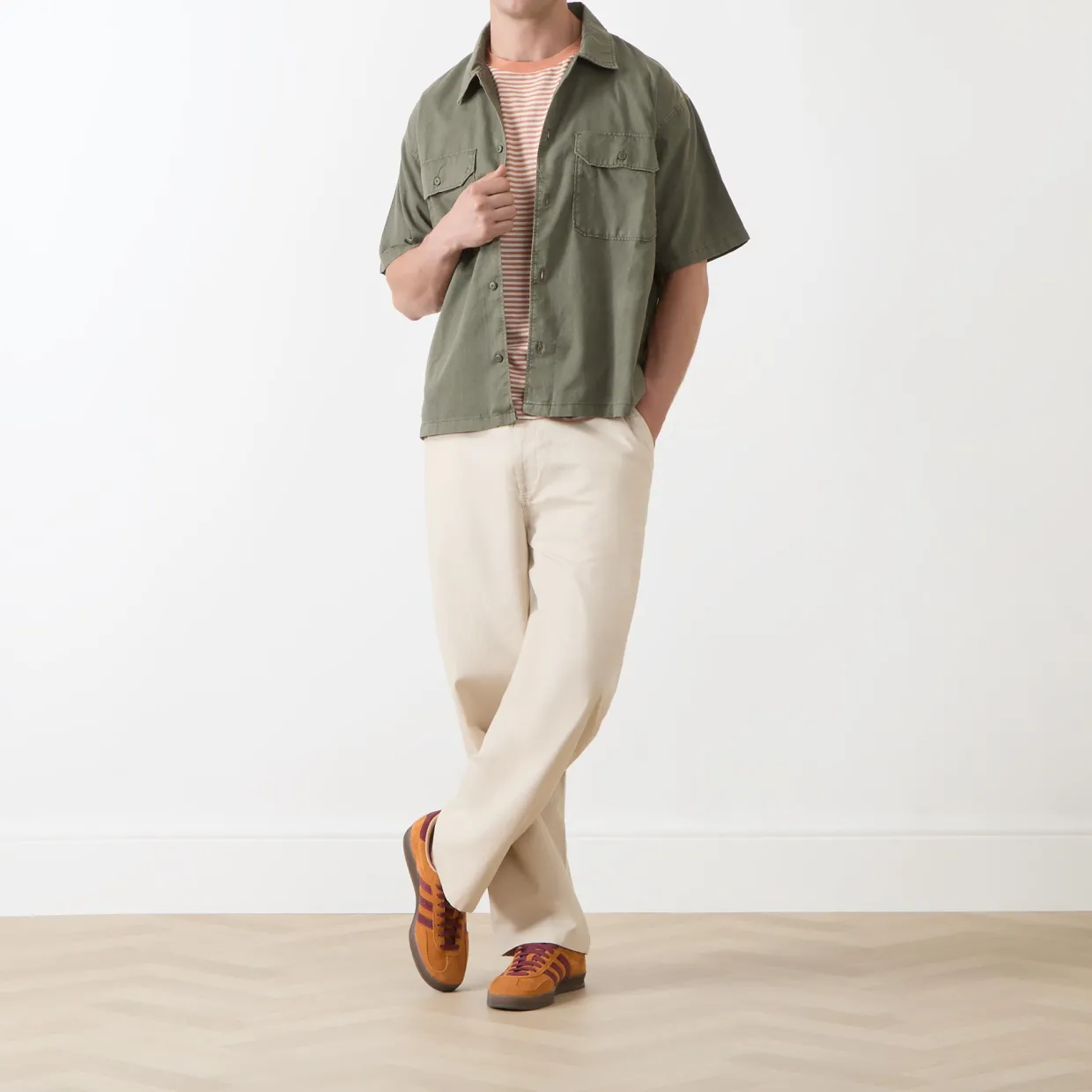 Greenport Drawstring Straight Leg Trousers