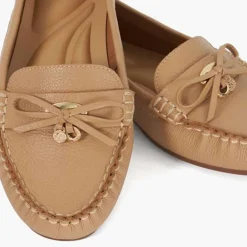 Fashion DUNE LONDON Grovers Wide-Fit Leather Moccasins