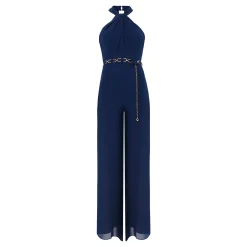 Gwen Belted Wide Leg Jumpsuit
