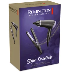 Discount REMINGTON Hairdryer and Straightener Pack Black