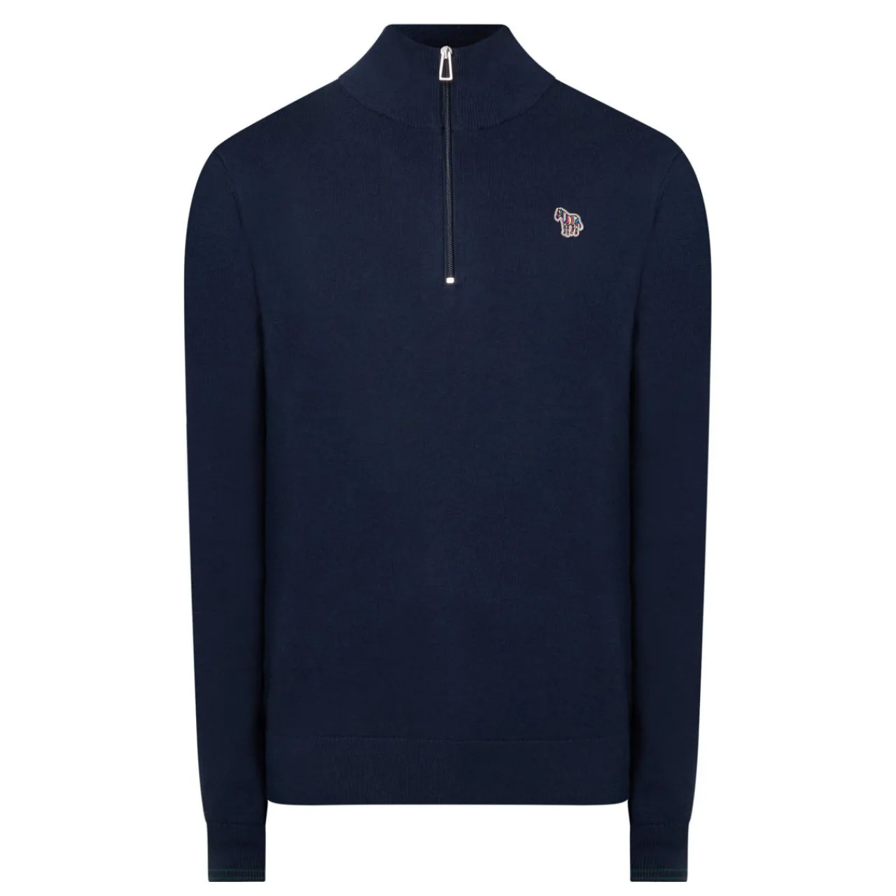 Hot PS PAUL SMITH Half-Zip Zebra Sweater