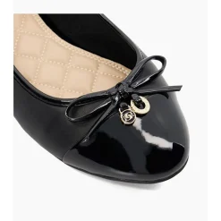 Fashion DUNE LONDON Hallo Charm-Detail Ballet Flats