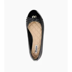 Fashion DUNE LONDON Hallo Charm-Detail Ballet Flats