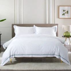 Best THE LYNDON COMPANY Hampstead Duvet Set Green