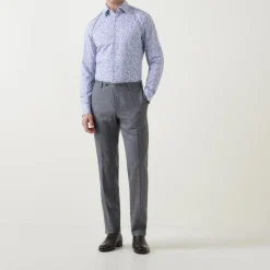 Hank Floral Single Cuff Formal Shirt